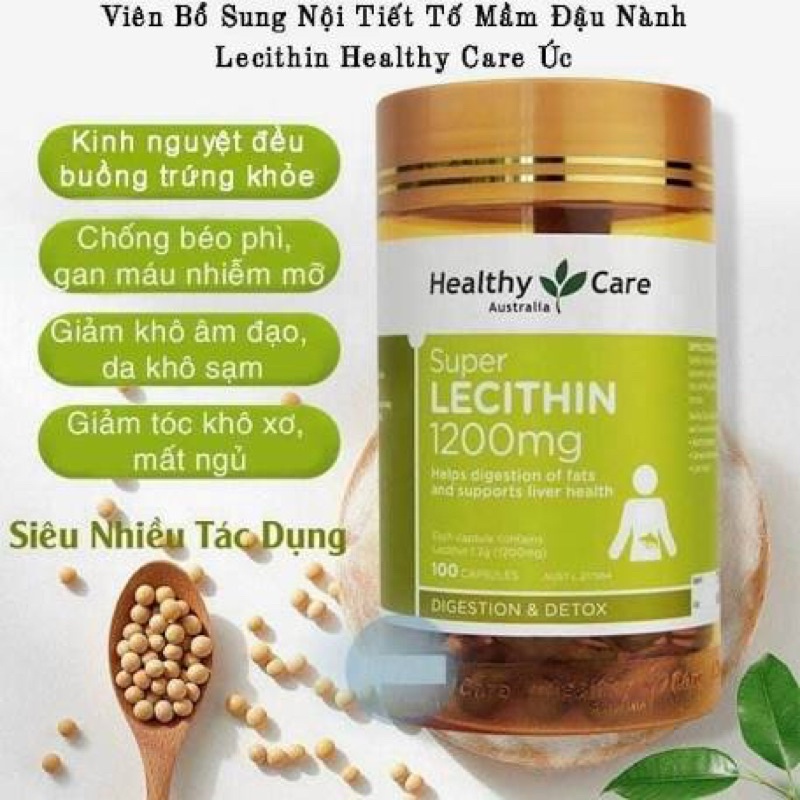 MẦM ĐẬU NÀNH HEATHY CARE 100 VIÊN CỦA ÚC BAO AUTH