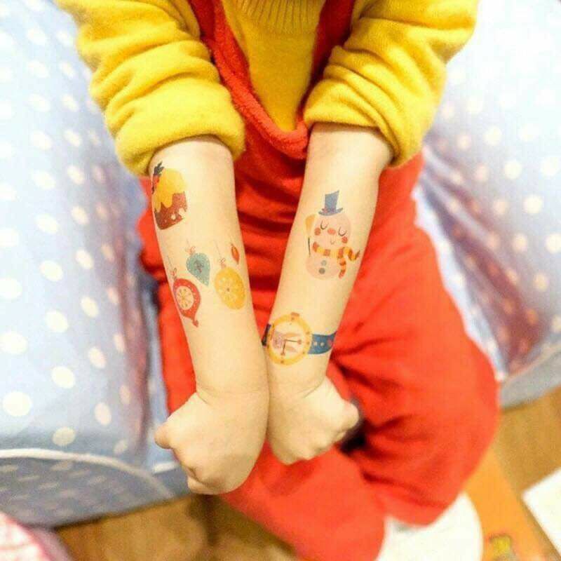 Hình xăm tattoo Mideer cho bé không dính nước - Seed Baby