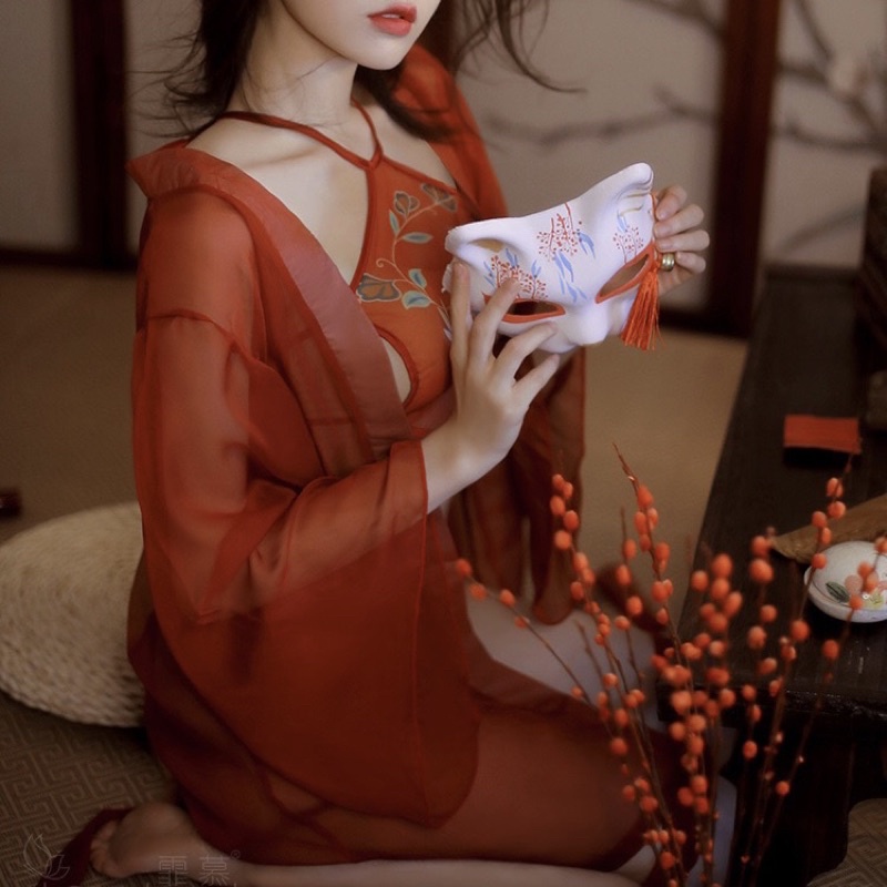 FM7983 Yếm Choàng Cổ Phong Trung Hoa Gợi Cảm Quyến Rũ - Sexy Cosplay @lingerie.sm.toys | BigBuy360 - bigbuy360.vn