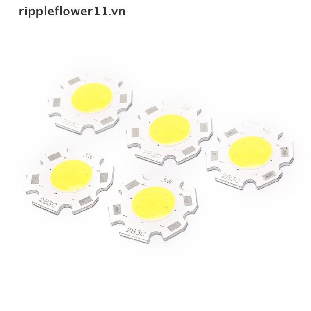 Set 5 Chip Đèn LED COB 3W DC9-10  / / /) Dành Cho Ô Tô