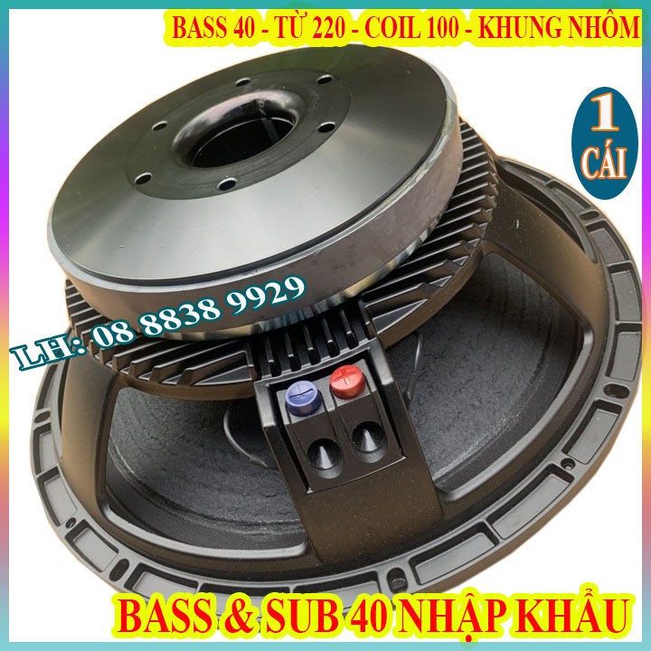 CỦ SUB &amp; BASS 40 RCF COIL 100 TỪ 220 CAO CẤP NGOẠI NHẬP - GIÁ 1 LOA