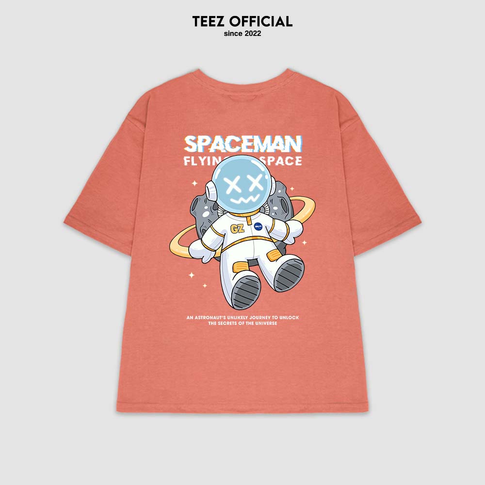 Áo Thun Nam TEEZ Form Rộng Unisex Oversize Phông Đen Trắng - TV5069