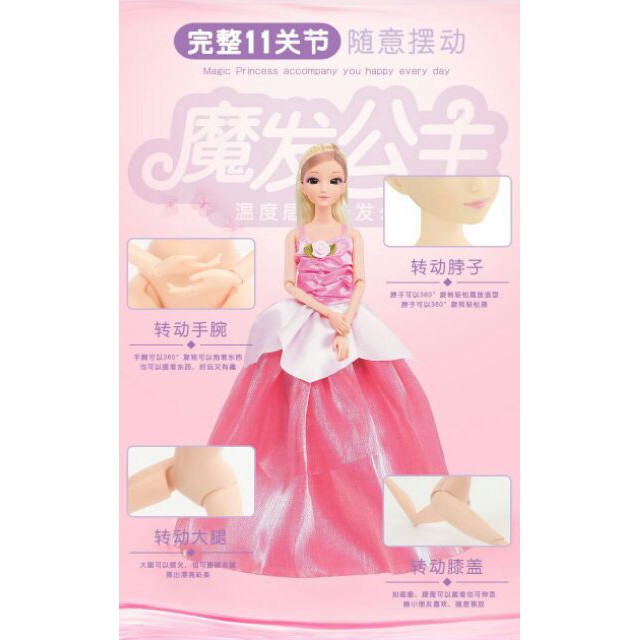 Johnifashion Búp bê barbie Ngôi nhà thần tiên của Alice