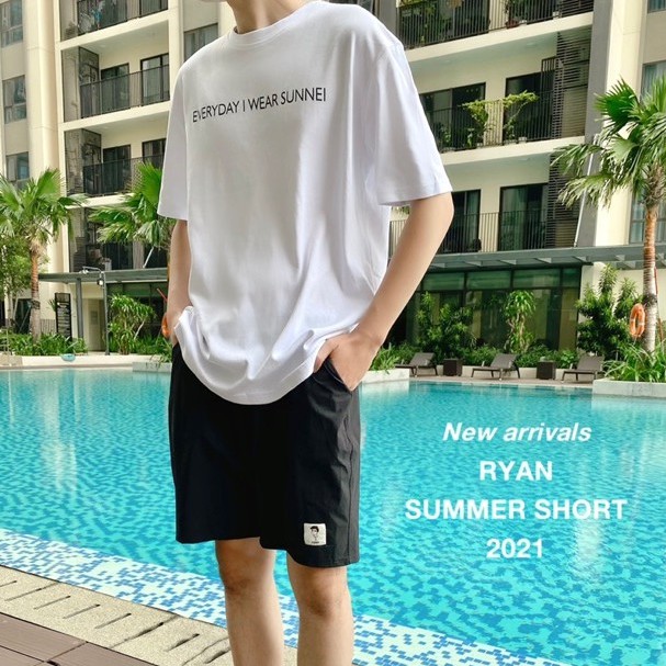 RYAN QUẦN SHORT LƯNG THUN CHO NAM PHÙ HỢP ĐI CHƠI ĐI DU LỊCH