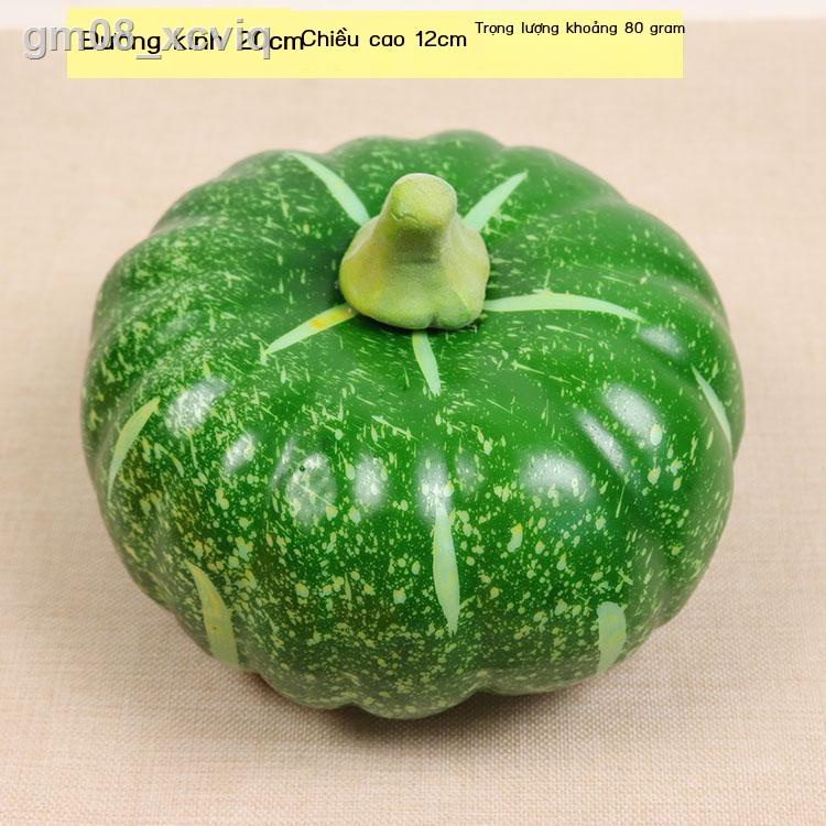 ☑ ✎ gm08_xcviq Mô hình bí ngô phỏng trang trí tủ Halloween đạo cụ chụp ảnh cực lớn
