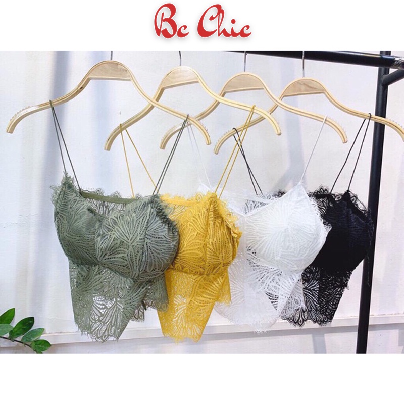 ÁO BRA REN ĐỘC ĐÁO 2 DÂY MẢNH SEXY CUỐN HÚT 2817 BC_CHIC LINGERIE
