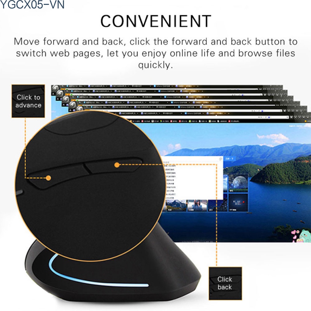 Chuột Quang Không Dây 2.4g | BigBuy360 - bigbuy360.vn