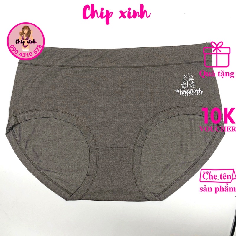 Quần Lót Nữ Big Size, Quần Lót Nữ Cotton Lụa Big Size 50-80kg CHIP XINH SHOP
