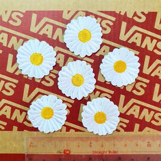 Sticker vải 468 hoa cúc daisy