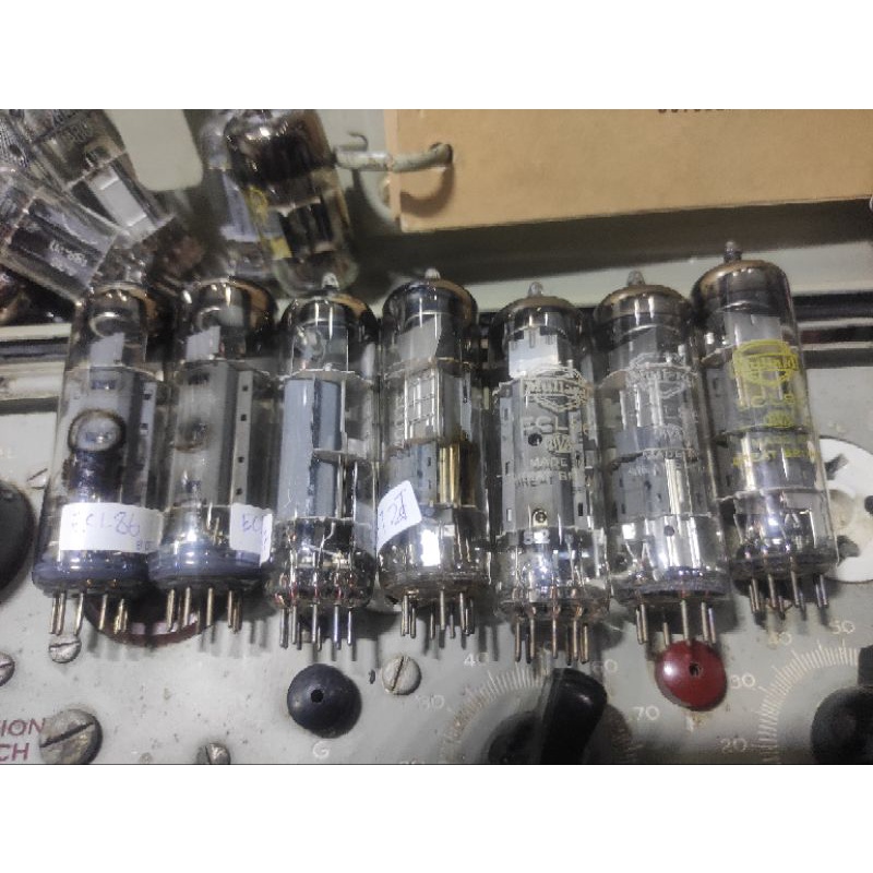 Bóng đèn ECL86 / 6GW8 châu Âu. Mullard Telefunken...