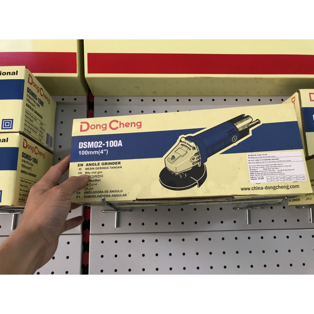Máy Cắt Tay, Máy Cắt Góc Dongcheng, DSM02-100A - Hàng Cao Cấp