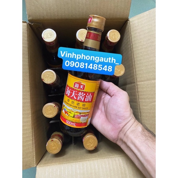 HẮC XÌ DẦU HƯƠNG NẤM 500ML - SUPERIOR MUSHROOM SOY SAUCE HADAY