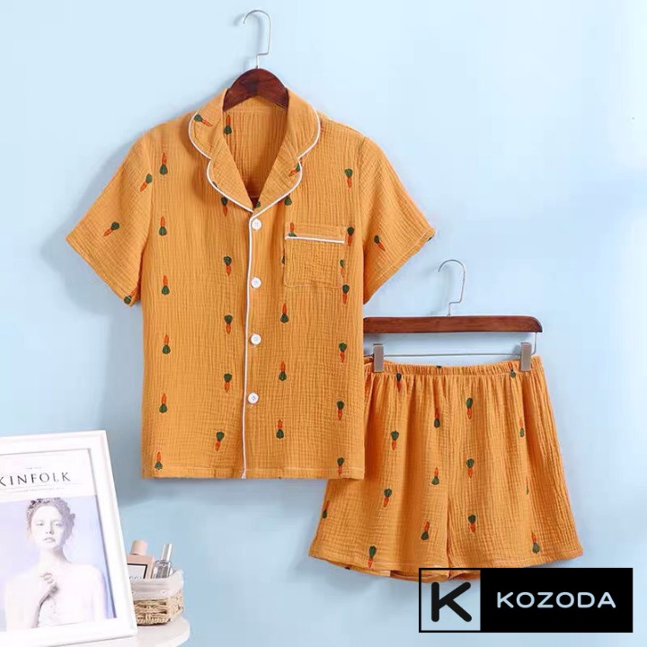 Đồ ngủ nữ pijama chất xô nhiều màu siêu xinh Mềm Mát Thấm Hút Phong Cách Hàn Quốc Kozoda M51 | BigBuy360 - bigbuy360.vn