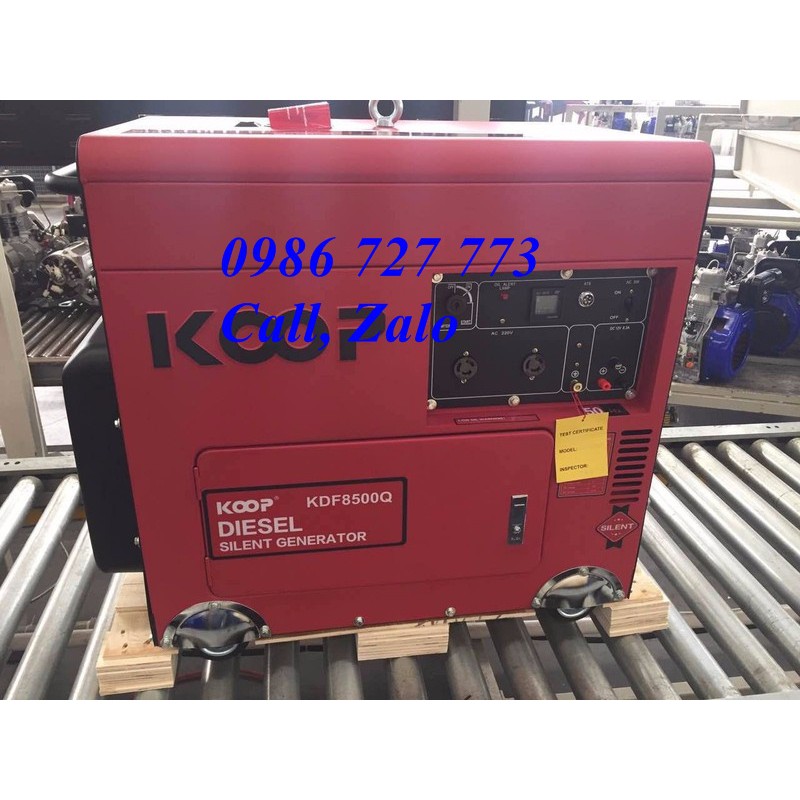 Máy phát điện Koop KDF 8500Q chạy dầu