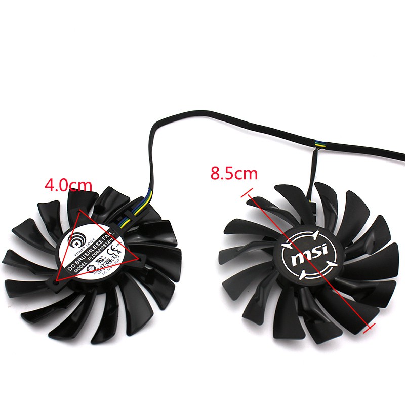 Quạt Tản Nhiệt Msi Gtx 1080ti / 1080 / 1070ti / 1070 / 1060 Rx580 / 570