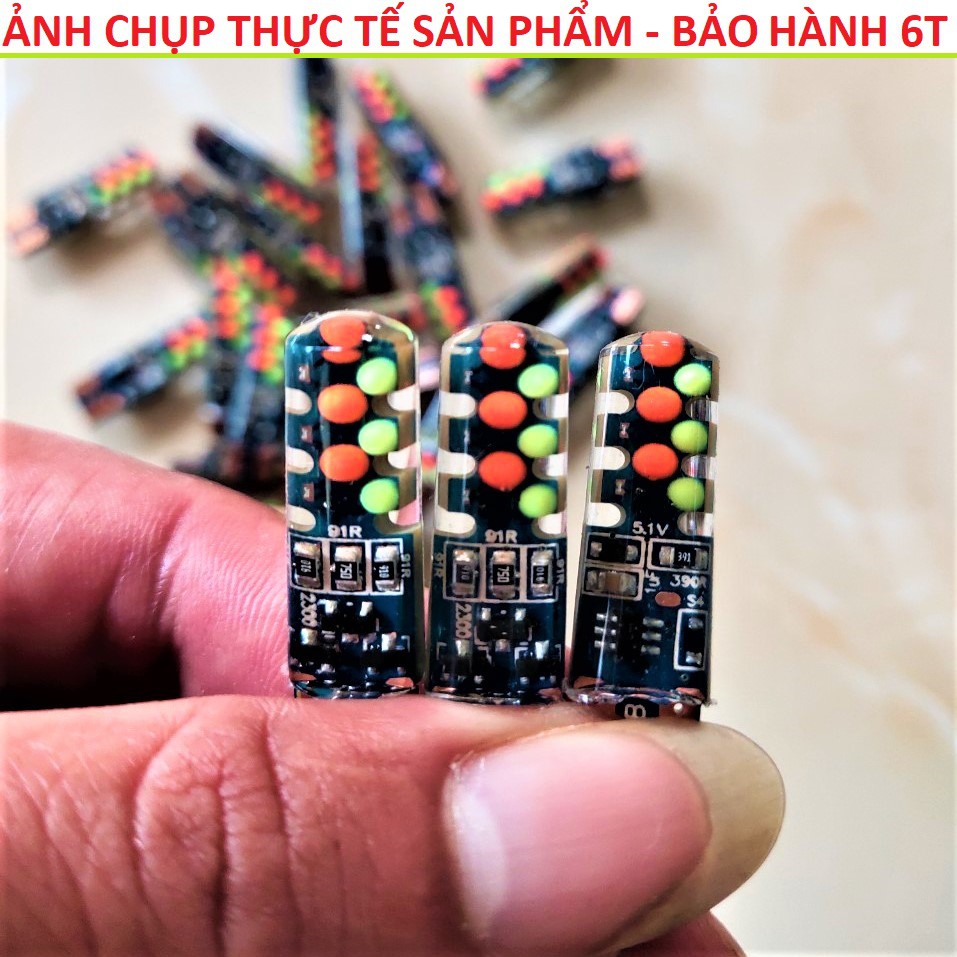 BỘ 2 ĐÈN XI NHAN XE MÁY 12 MÀU 3D CÓ KHIỂN NHIỀU CHẾ ĐỘ CỰC HÓT LẮP NHƯ ZIN CHO CÁC LOẠI XE MÁY