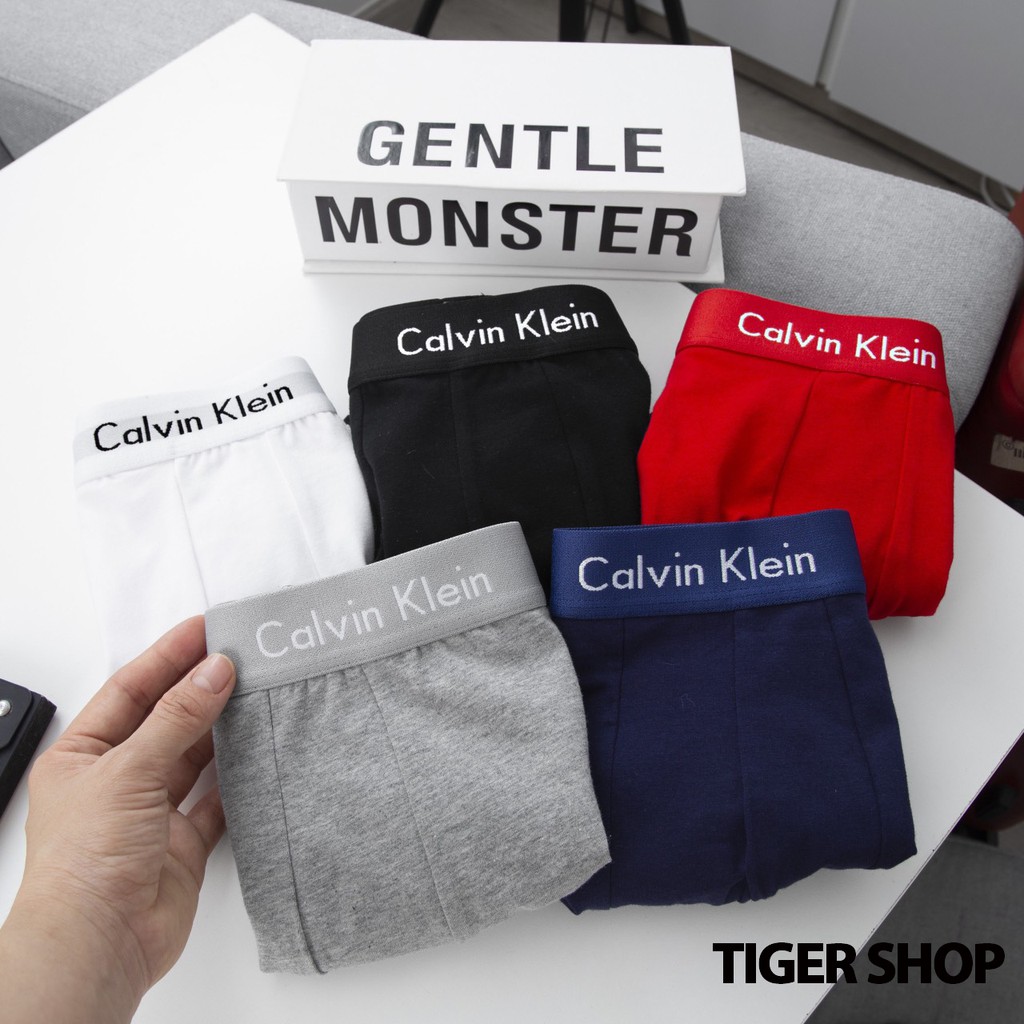 Quần Lót Sịp Xì Đùi Quần Sịp Boxer Nam Cê Ka Vải Cotton Lạnh Đẹp Thời Trang Nhẹ Thoáng Mát Co Giãn CK01