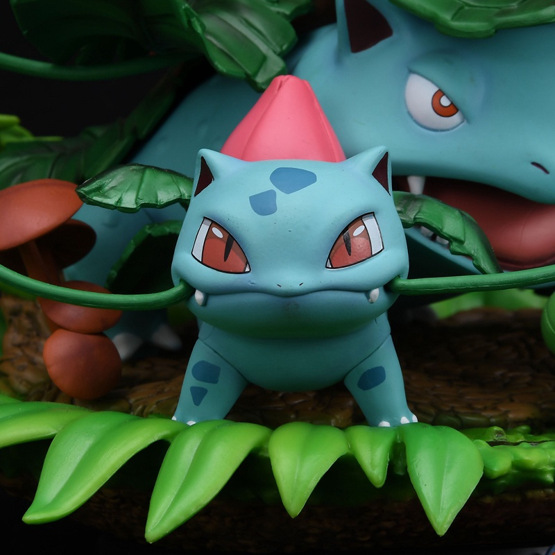 Mô hình Pokemon Bulbasaur  3 cấp độ tiến hóa  cực nét