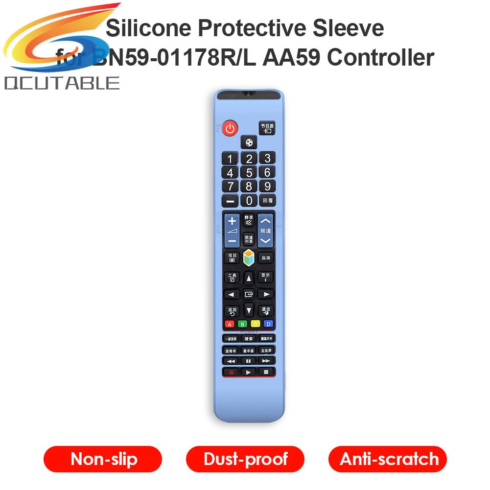 Ốp Bảo Vệ Điều Khiển Từ Xa Bằng Silicone Cho Samsung BN59-01178R/L AA59