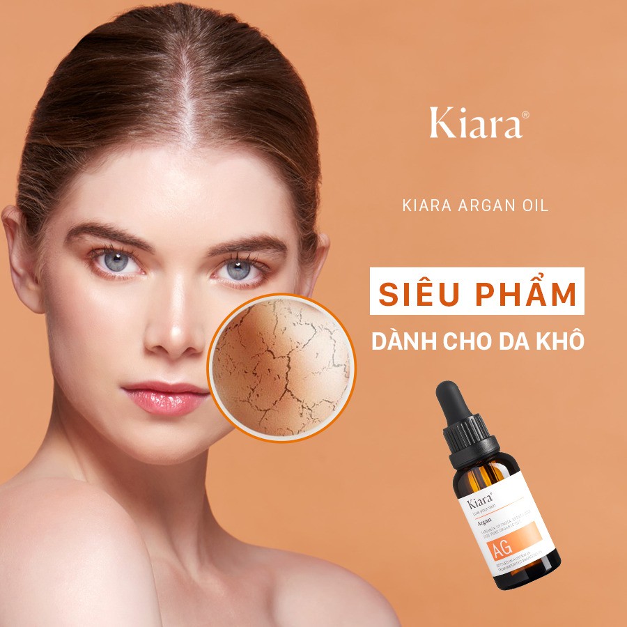 Dầu Dưỡng Kiara Argan Oil Làm Mềm và Cấp Ẩm Cho Da 30ml