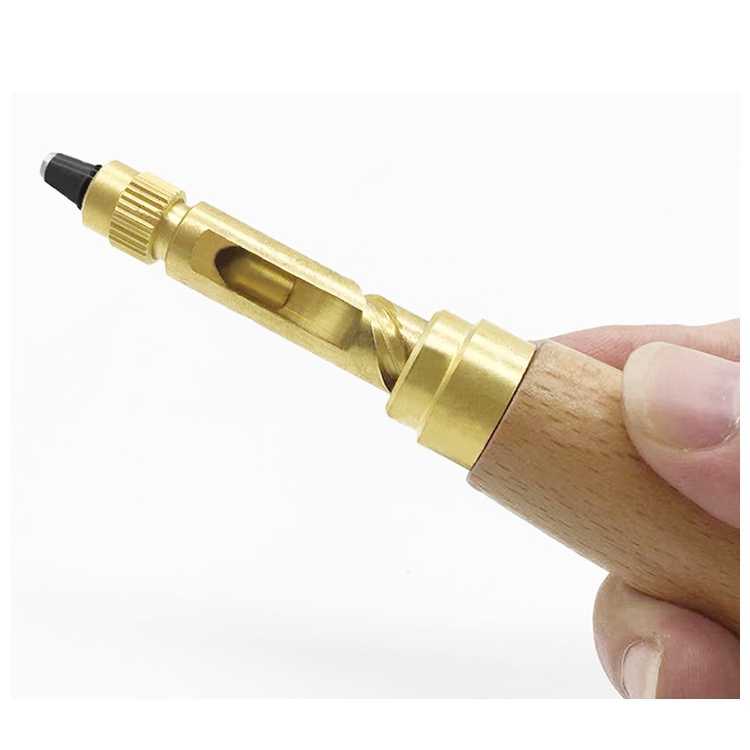 Đục thắt lưng da - Bộ gồm 6 size đục 1.5mm, 2mm, 2.5mm, 3mm, 3.5mm, 4mm - Da Thuộc Sài Gòn