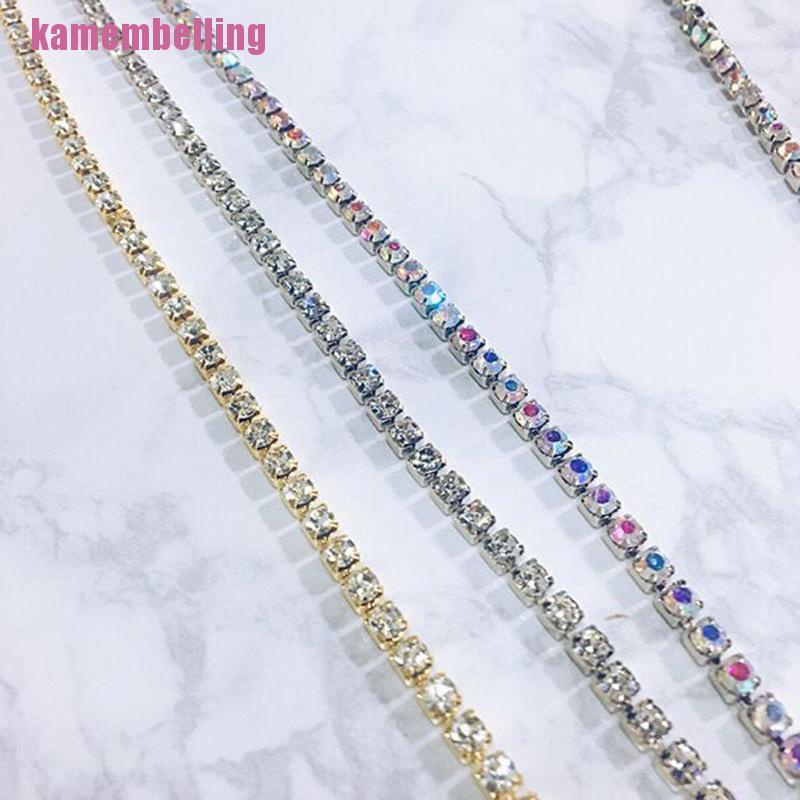 Vòng đeo đùi bằng kim loại đính đá gợi cảm quyến rũ cho nữ