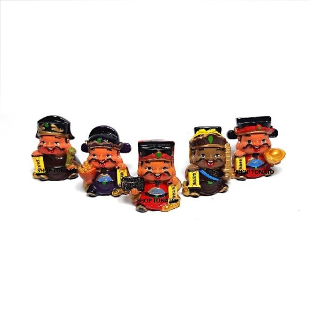 BỘ TƯỢNG 5 ÔNG THẦN TÀI CAO 6CM