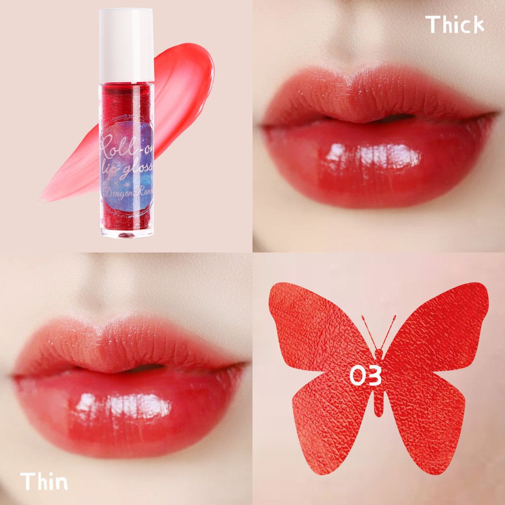 (Hàng Mới Về) Son Môi Dưỡng Ẩm Lâu Trôi Không Dễ Phai Màu Thiết Kế Hình Quả Bóng Tròn Độc Đáo