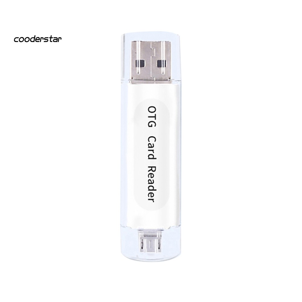 Đầu Đọc Thẻ Nhớ Otg 2 Trong 1 Usb 2.0