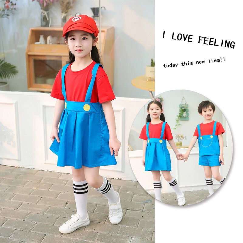 Bộ Trang Phục Cosplay Super Mario Dành Cho Trẻ Em