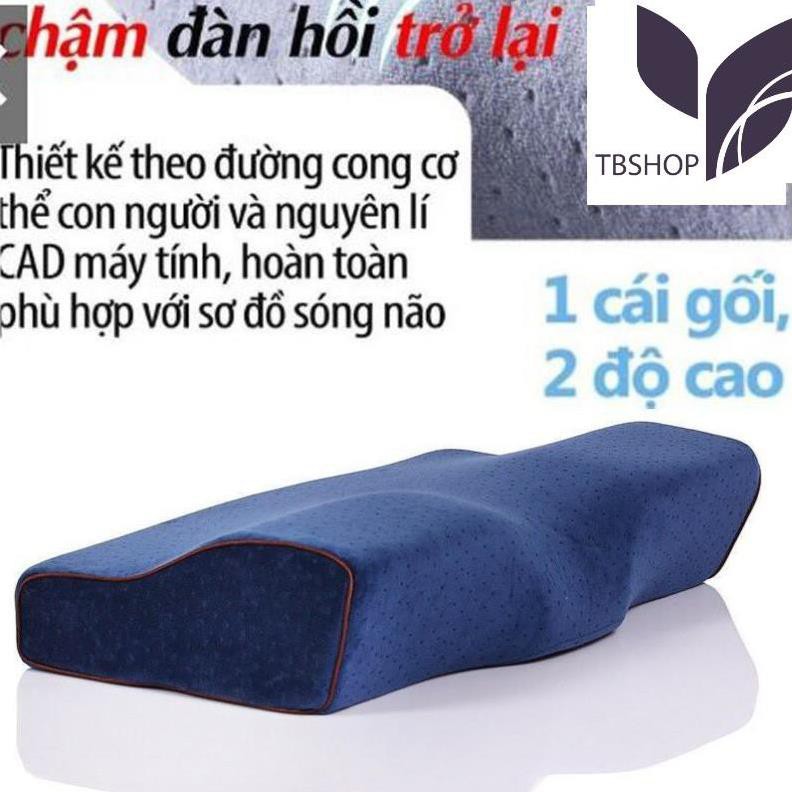 Gối ngủ nhanh nhật bản cao su non đa năng chuyên chữa chị đau mỏi vai gáy thoát vị đốt đốt sống cổ, ngủ không ngon