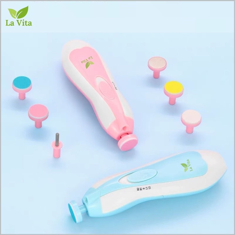 Máy dũa và mài móng tay chân thông minh cho bé ,an toàn,dễ sử dụng với 6 chức năng,bảo hành chính hãng 12 tháng