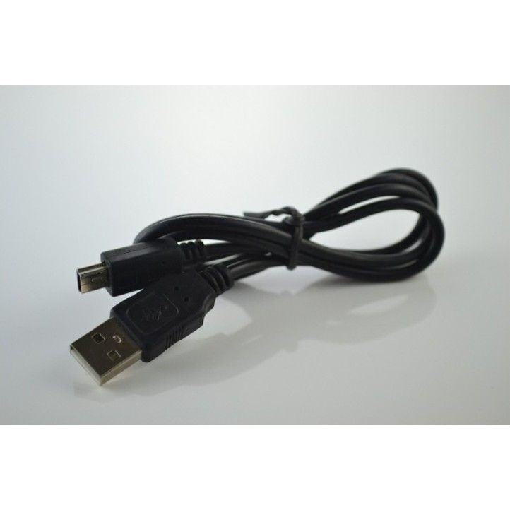 Dây nguồn Mini USB, dài 0.8m, đầu cắm nguồn USB