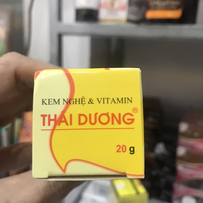 Kem Nghệ &amp; Vitamin Dưỡng Da Thái Dương Nano Bạc 20g