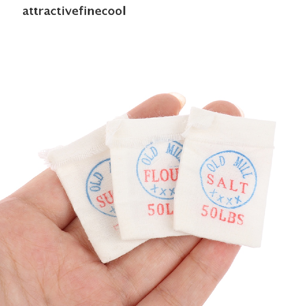 Set 3 Mô Hình Túi Nước Chấm 1: 12 Trang Trí Nhà Búp Bê