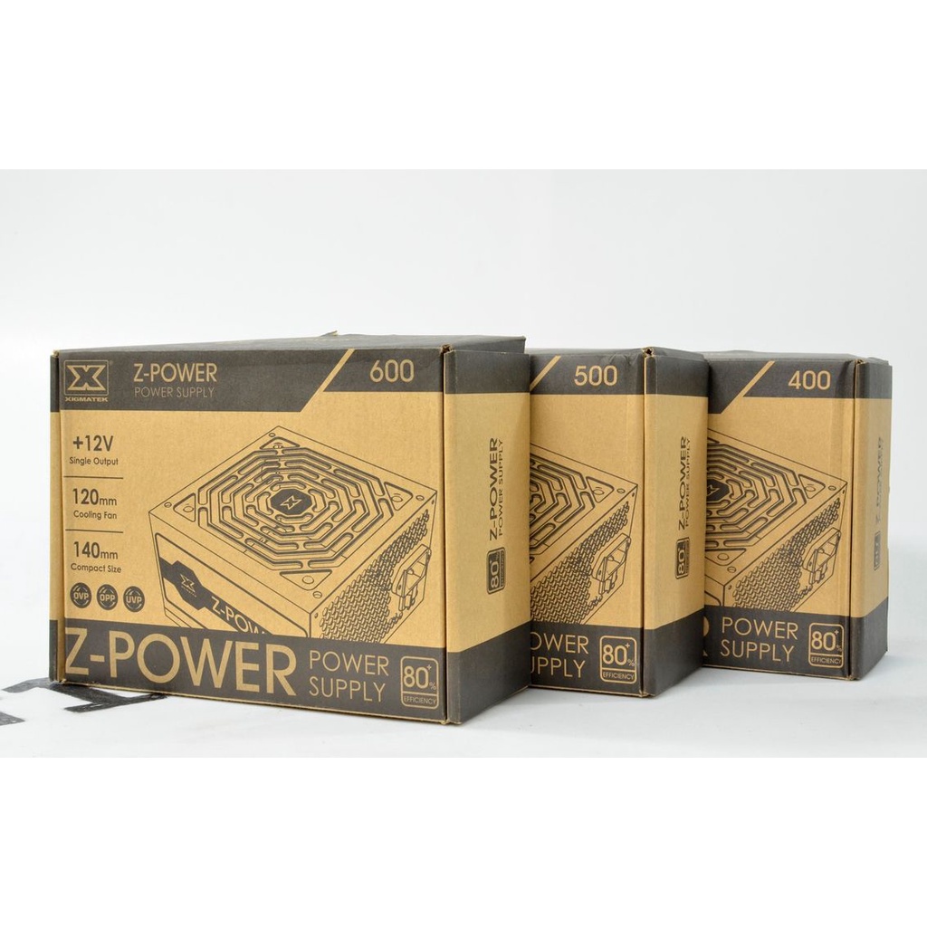Nguồn XIGMATEK Z-POWER 600 -500W(EN45945) - Sản phẩm lý tưởng cho hệ thống GAME