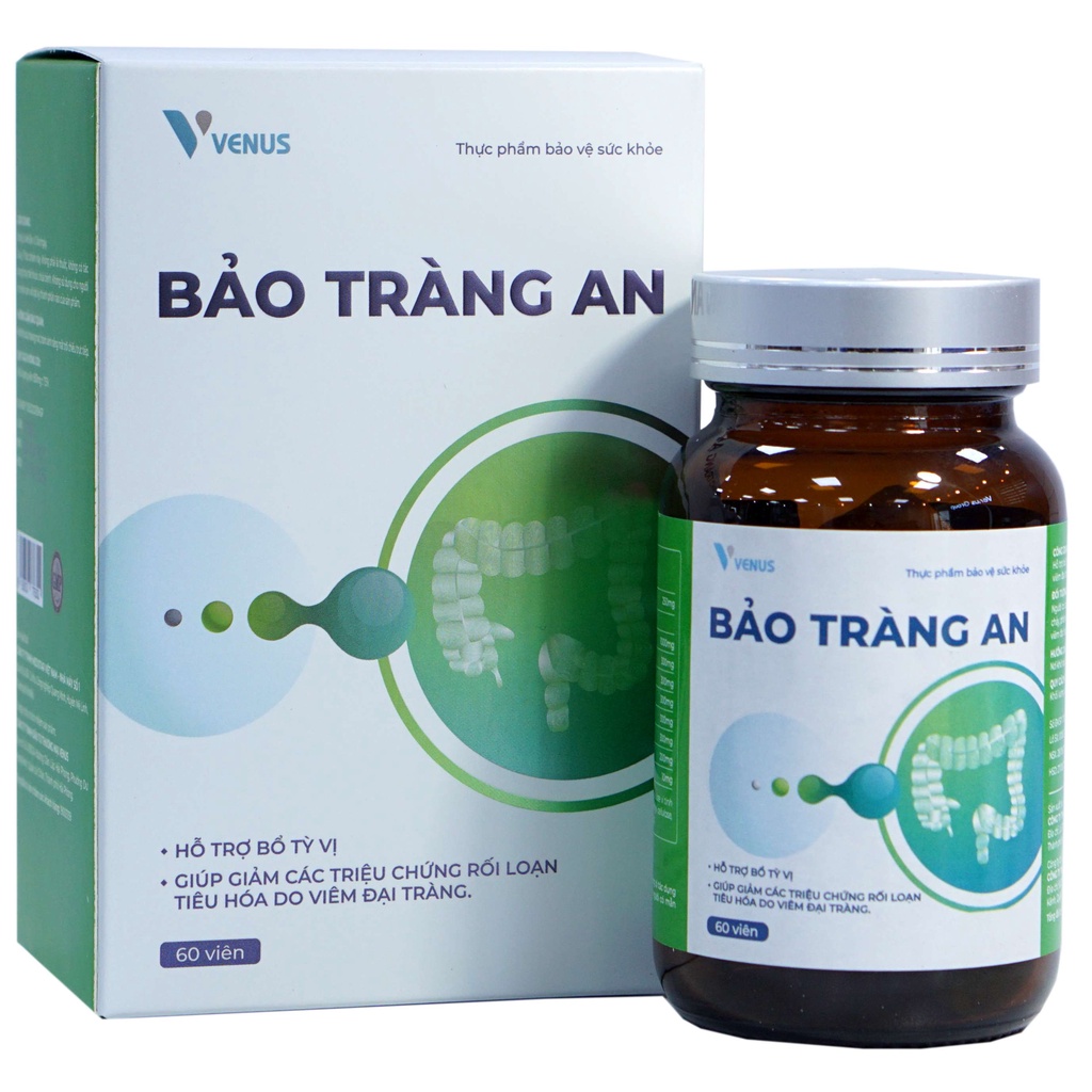 Bảo Tràng An hỗ trợ bổ tỳ vị, giảm rối loạn tiêu hóa, ổn định đại tràng hộp 60 viên