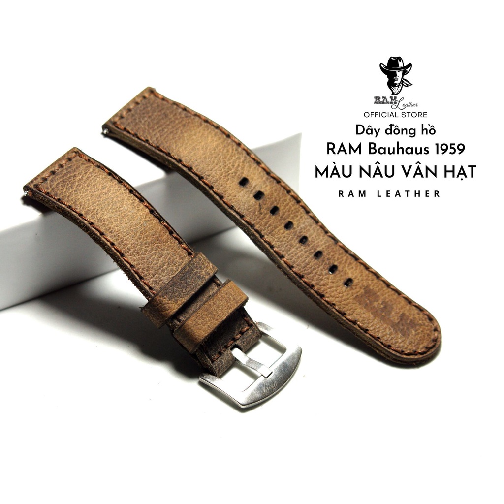 Bộ Sưu Tập Dây Đồng Hồ BULOVA Da Bò Thật - Chính Hãng RAM Leather Bền Đẹp