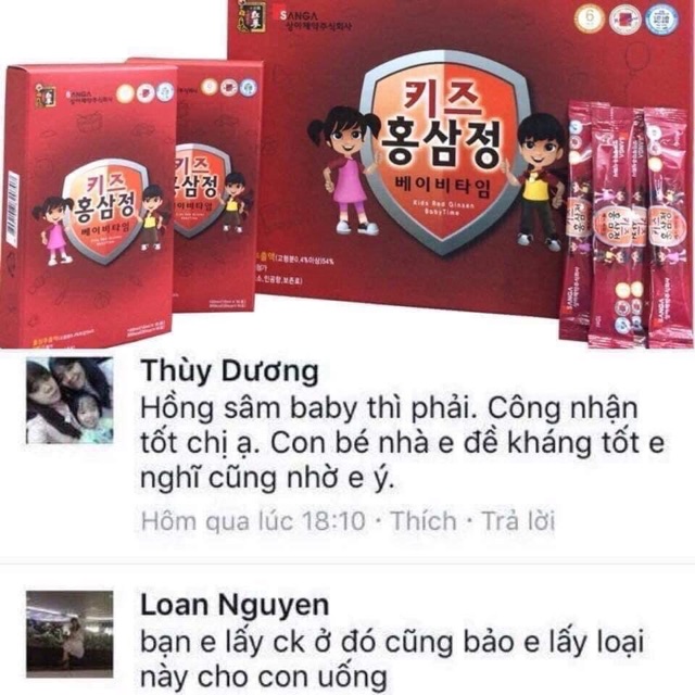 [ Chính Hãnh ] Hồng Sâm Baby