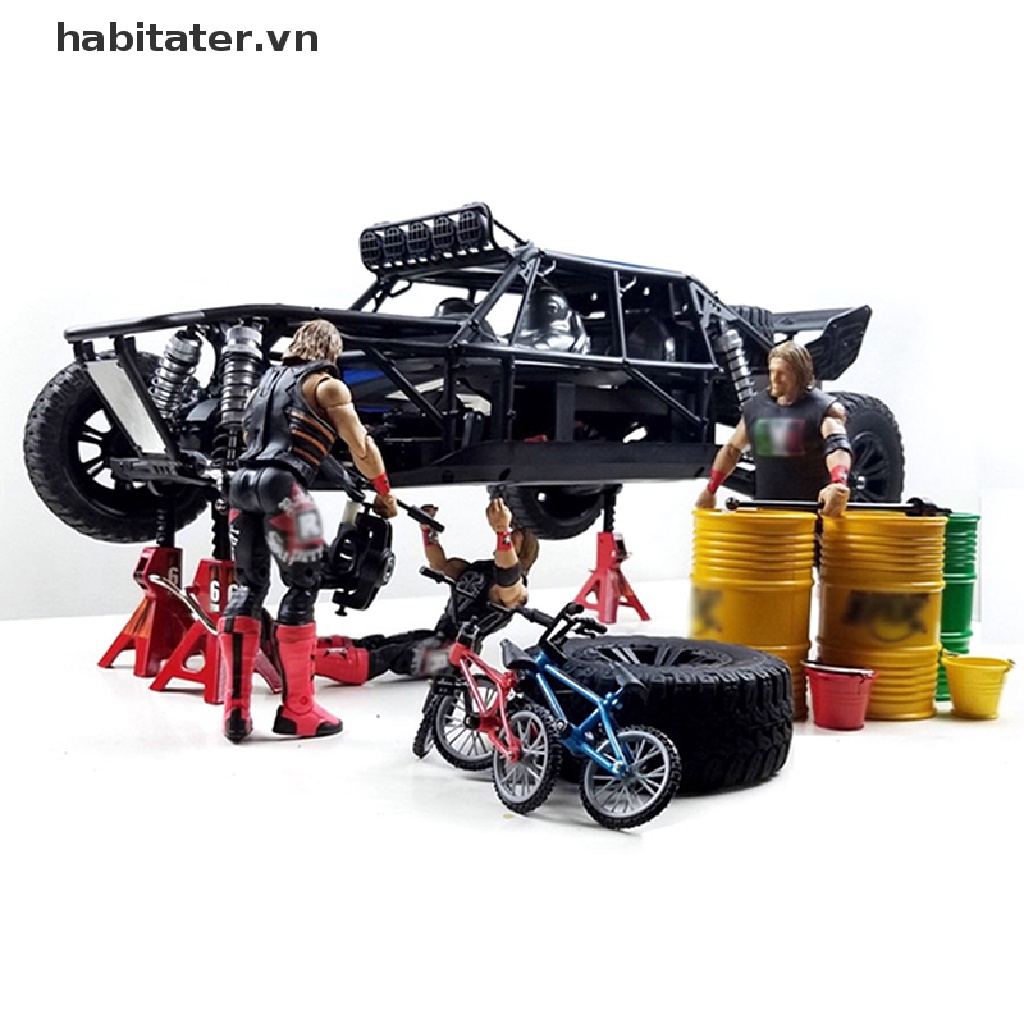 Cặp Giá Đỡ Nâng Lốp Xe Hơi Đồ Chơi Điều Khiển Từ Xa 6 Tấn