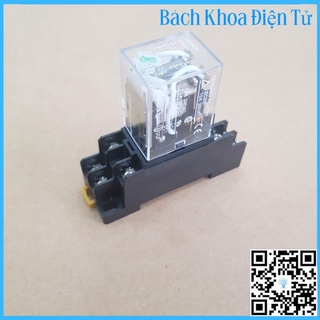 Relay 12v 8 chân to, relay omron 12v 8 chân, rơ le 12v10a 8 chân. rơ le 12v, relay trung gian