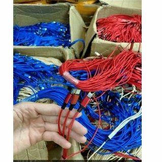 Cáp sạc 3 đầu L2 SD Design đa năng 3in1