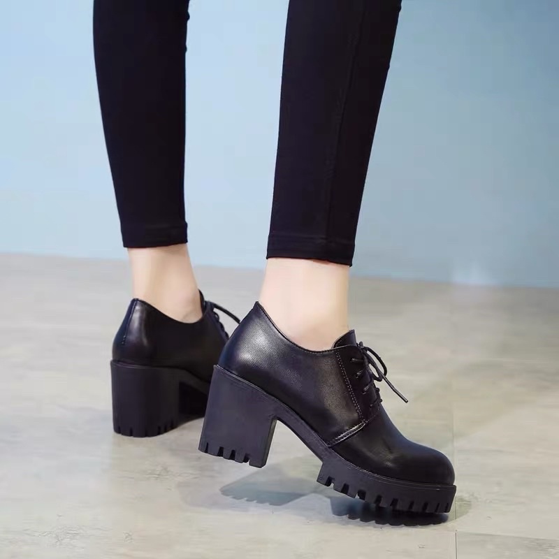 Giầy oxford cao 7,5cm