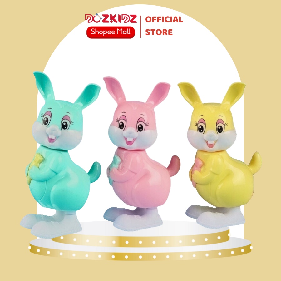 Đồ chơi con thỏ chạy cót ngộ nghĩnh cho trẻ từ 6 tháng tuổi trở lên – Dozkidz