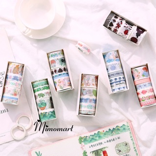 Set 7 cuộn trang trí Washi tape