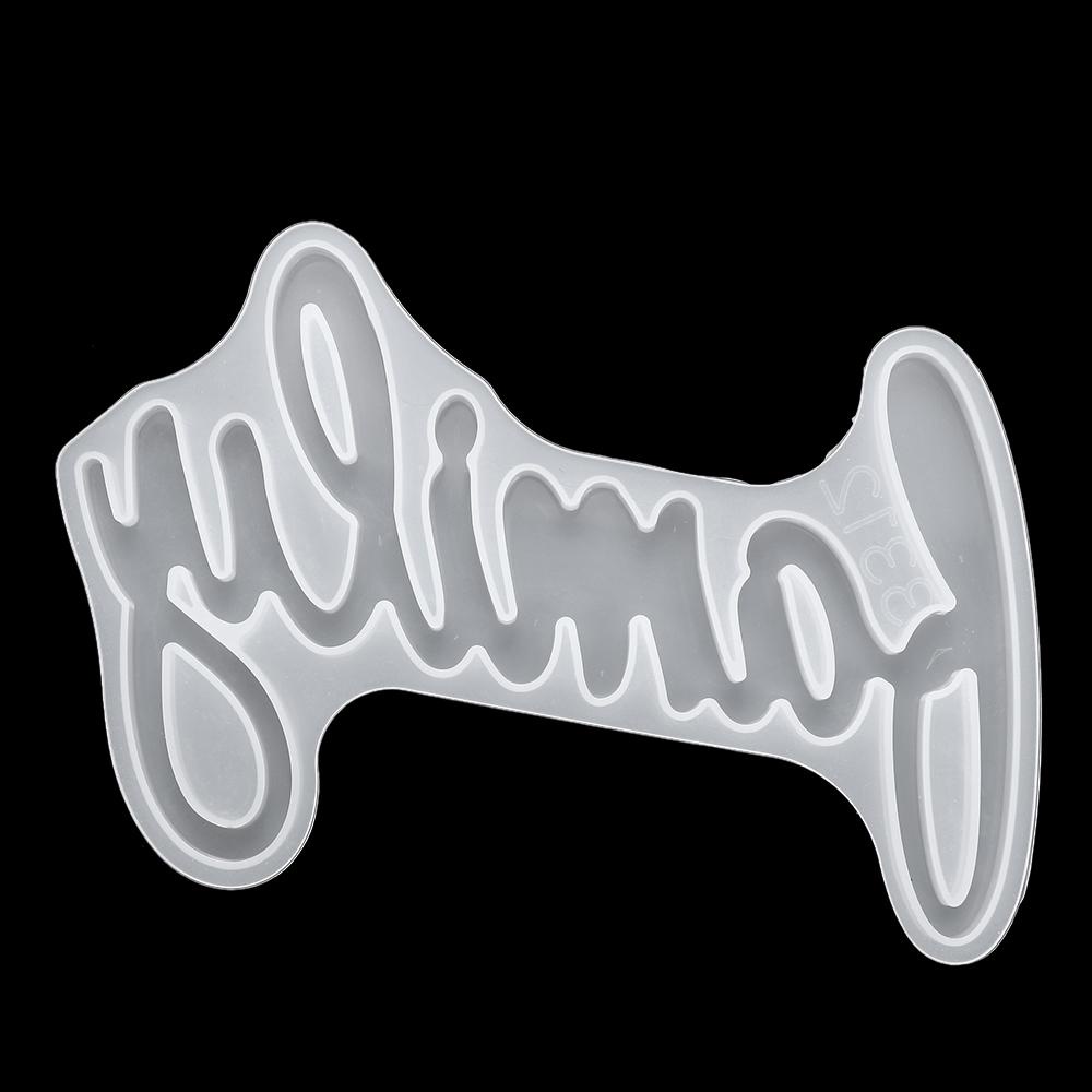 PINEVN Khuôn Nhựa Làm Đồ Thủ Công Hình Chữ Cái Trang Trí Nội Thất