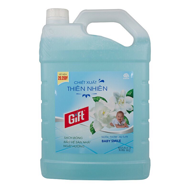 Nước Lau Sàn Gift Đậm Đặc Can 3.8 lít
