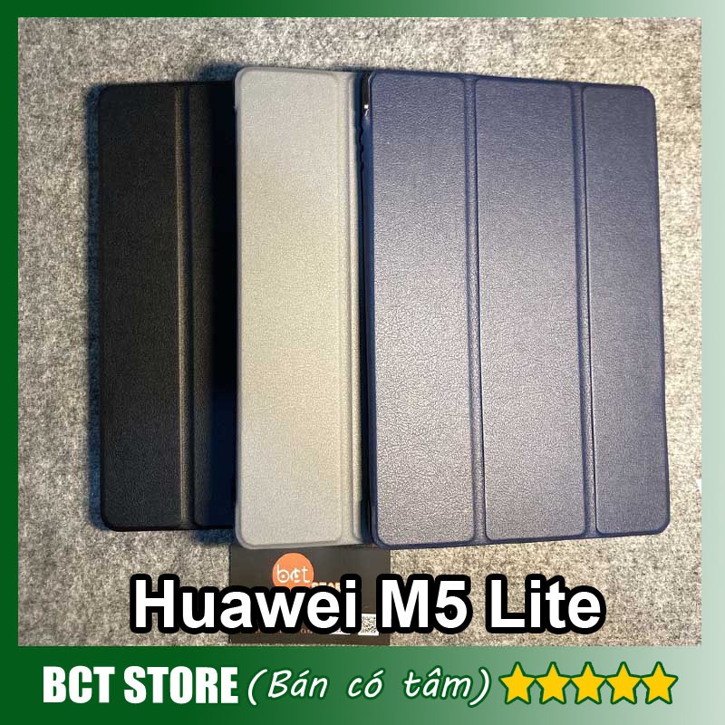 Bao da Huawei M5 lite 10.1 inch có đóng mở khóa màn hình | BigBuy360 - bigbuy360.vn