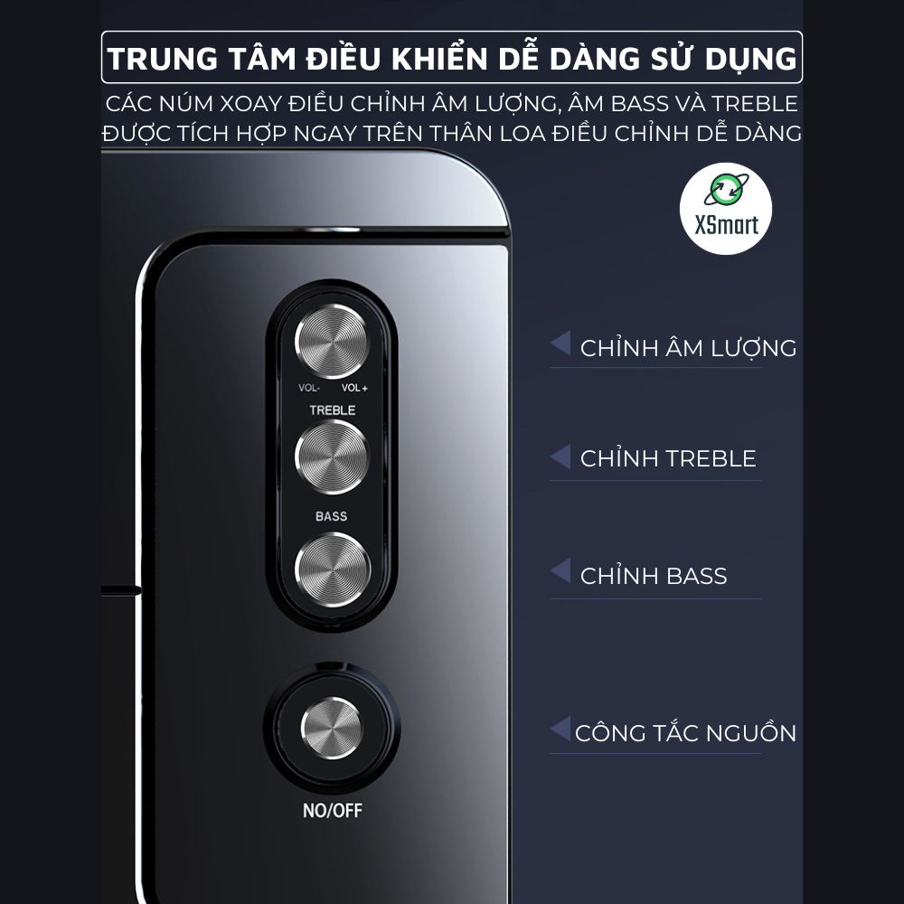 Loa Vi Tính Máy Tính Để Bàn Z5 Âm Thanh Siêu Bass Nghe Nhạc Xem Phim Cực Thích Âm Lượng Lớn Có Chỉnh Bass, Treble