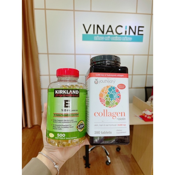 Viên uống đẹp da, chống lão hóa Collagen Youth 390 viên